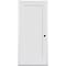 Trimlite Primed 1Panel Interior Shaker 20 Min Fire Rated 69/16" LH Prehung Door Matte Hinges 2880134PRI840120MLH1DM6916 - alternate 1
